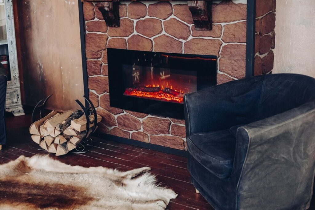 A Cozy Fire Pit Or Fireplace