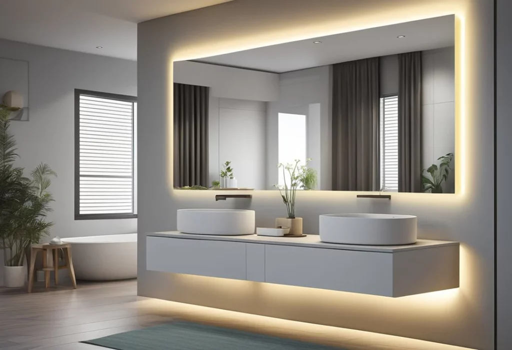 Can I Use Led Mirror In Bathroom