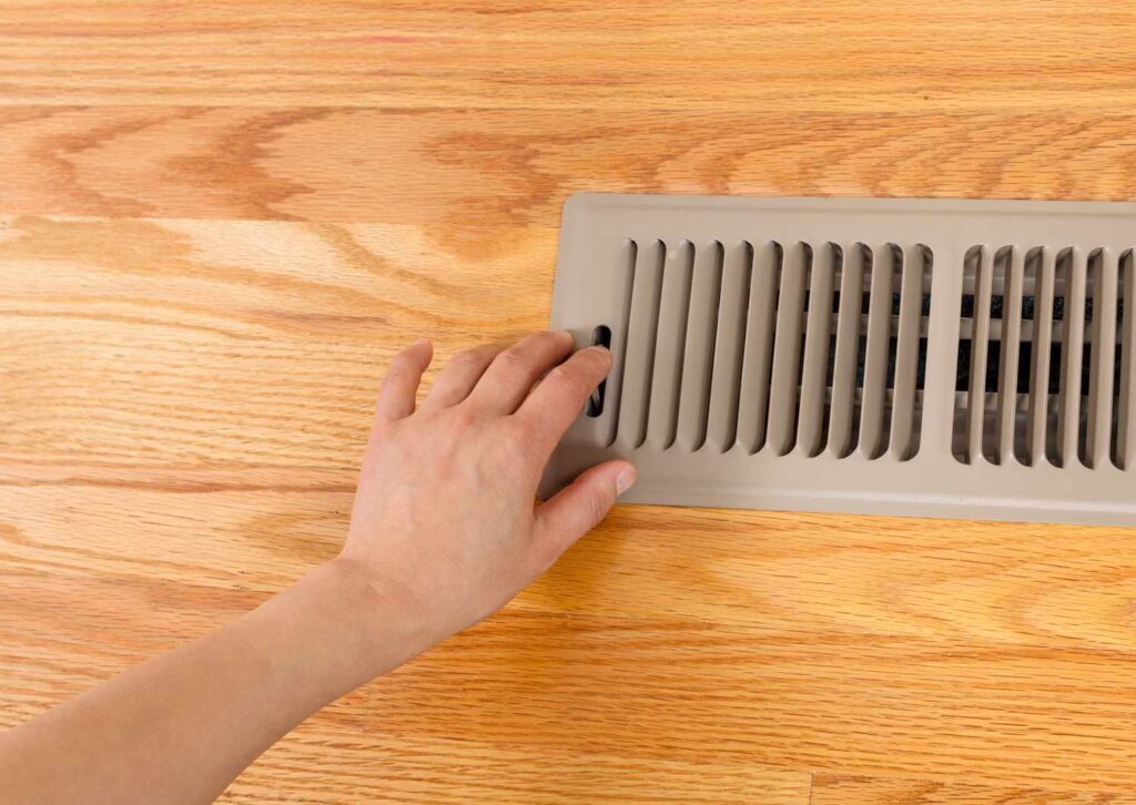 Close Vents In Unused Rooms