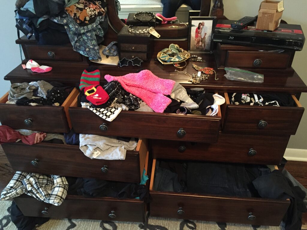 Decluttering 1
