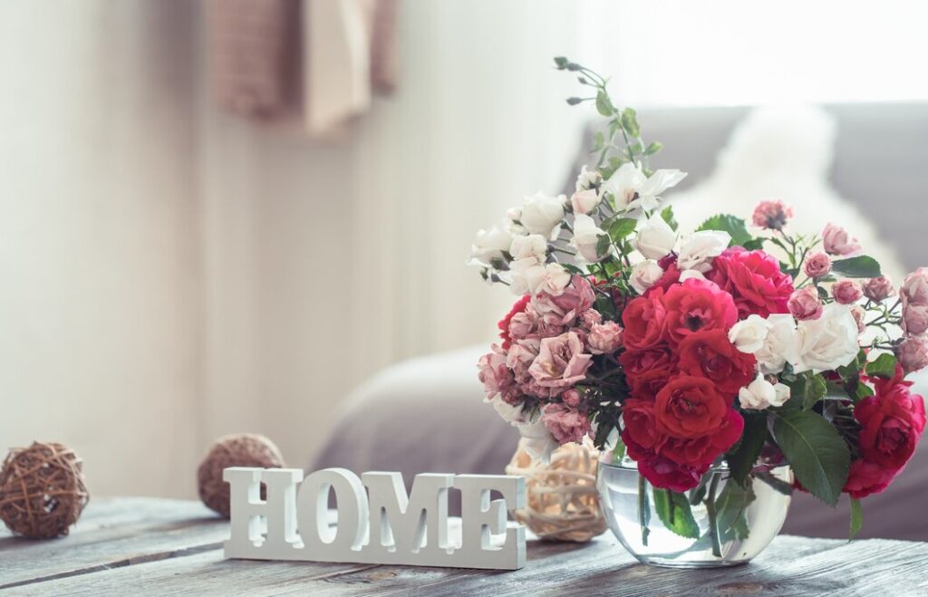 Fresh Flowers And Greenery