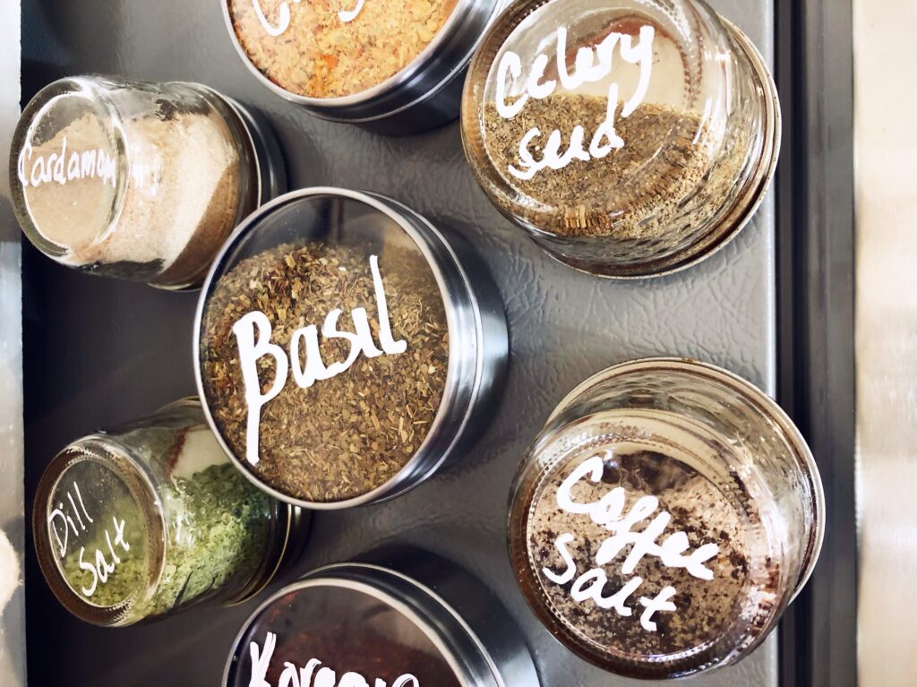Magnetic Spice Rack