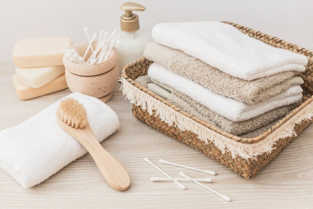 Plush Towels And Guest Essentials