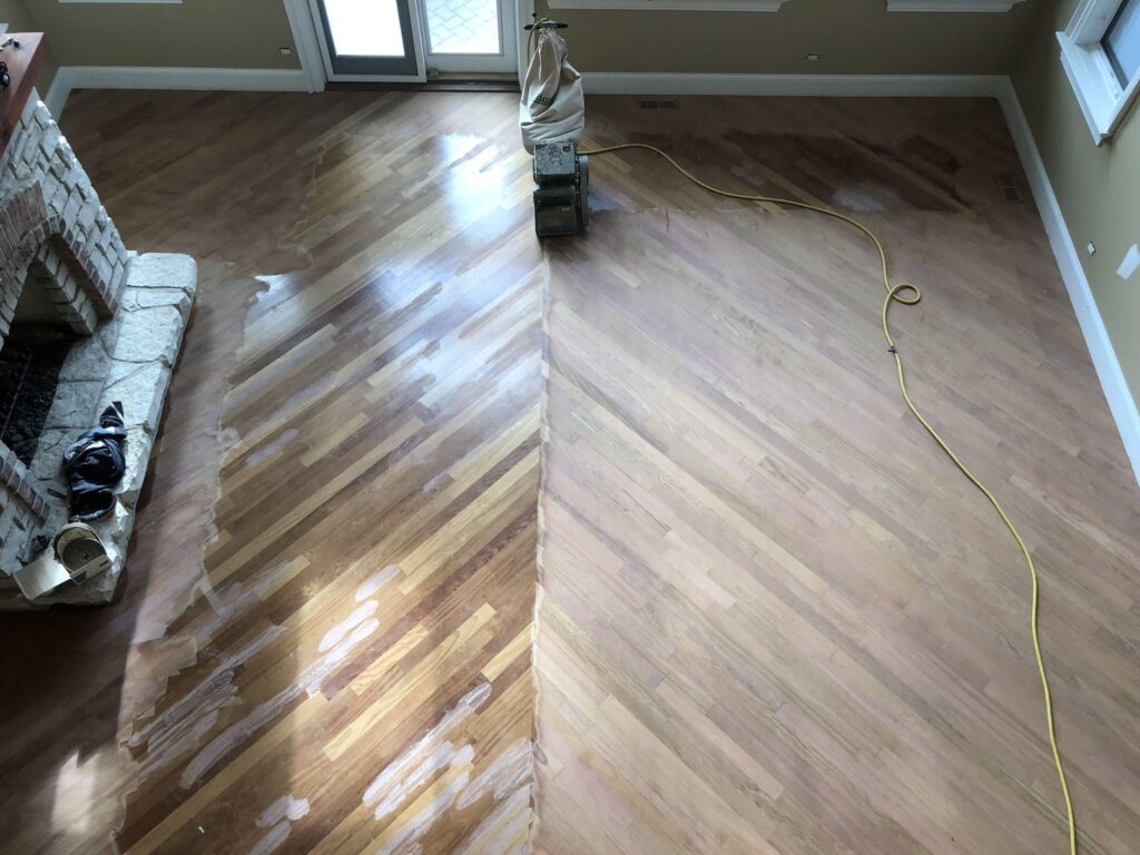 Refinish Hardwood Floors