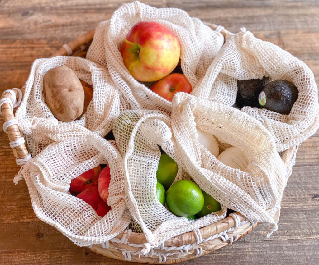 Reusable Mesh Produce Bags Mbs6