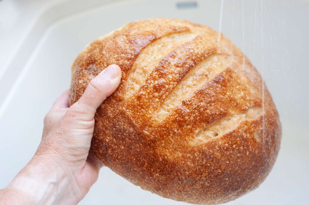 Revive Stale Bread With Water