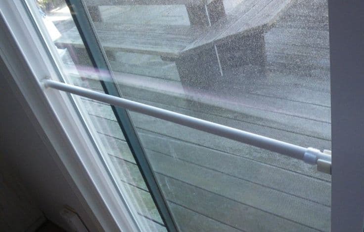 Secure Sliding Doors With A Diy Bar