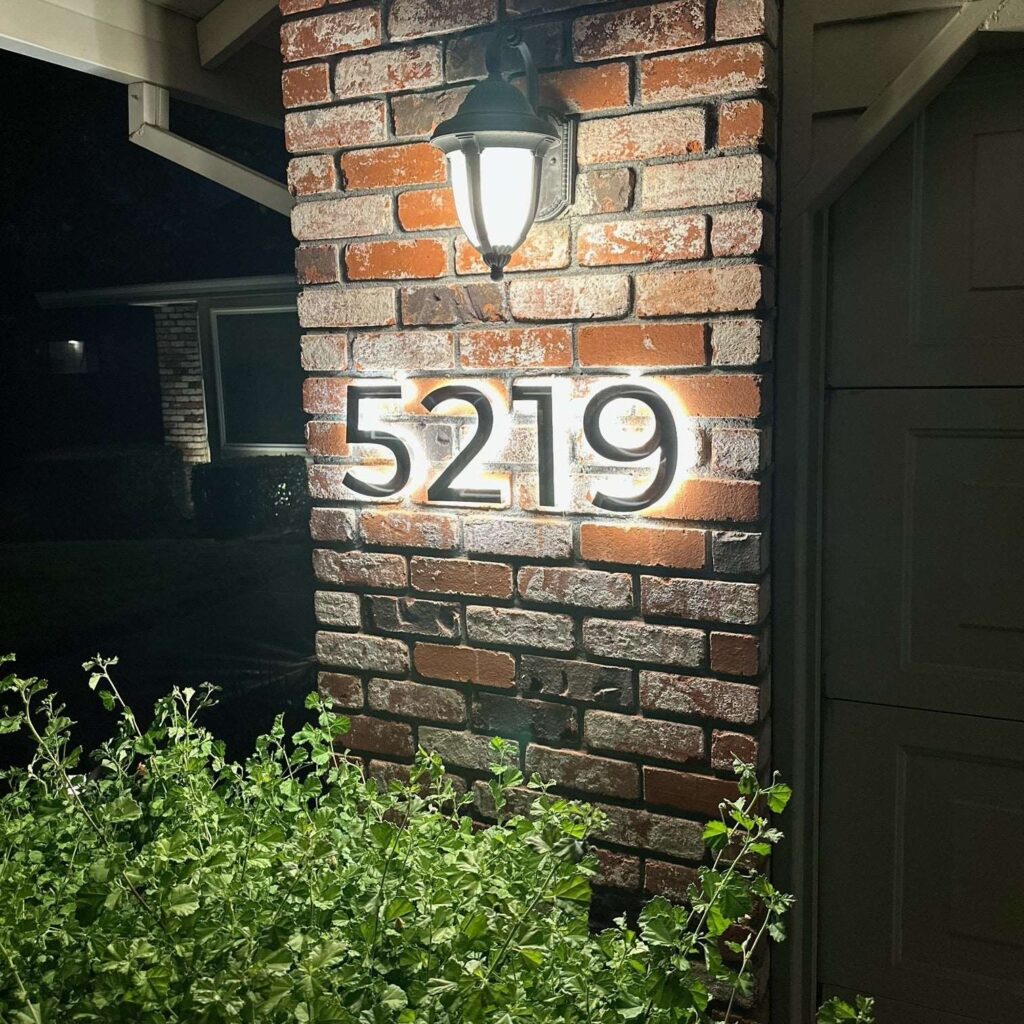 Upgrade House Numbers