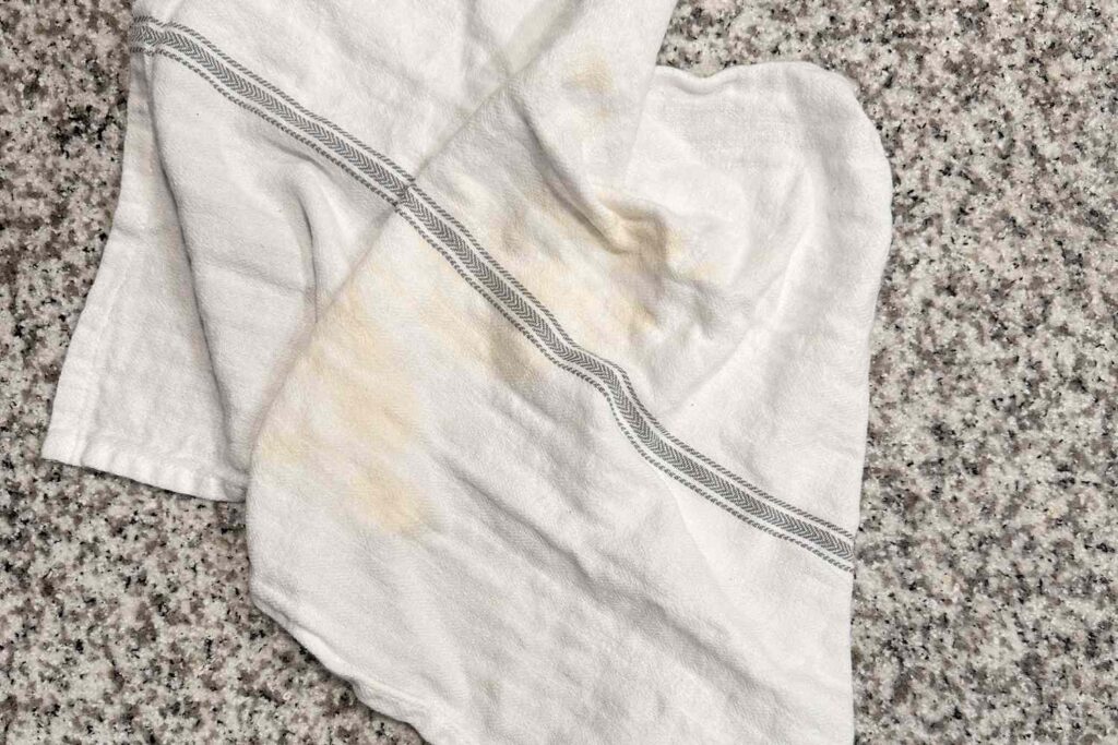 Using Worn Out Dish Towels