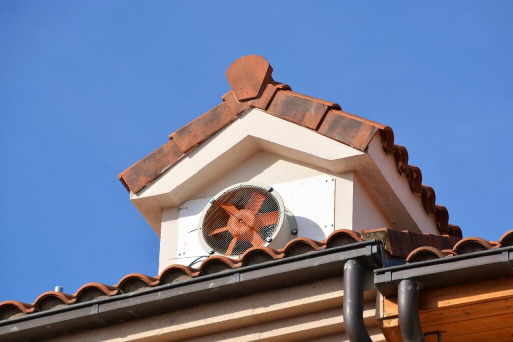 Attic Fan Exterior House 78490463
