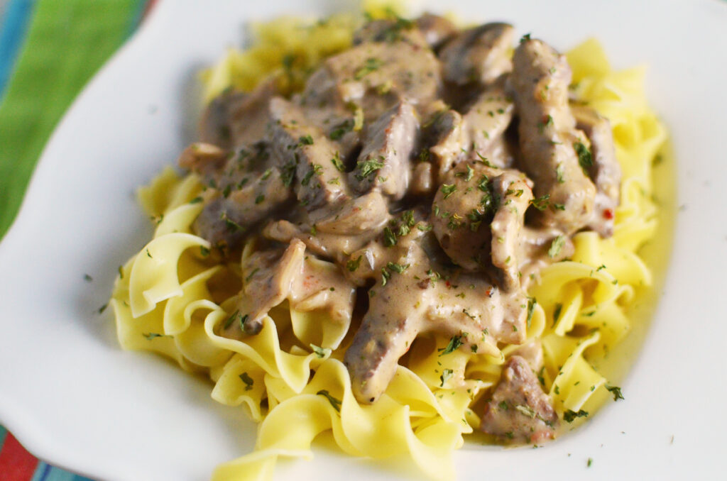 Best Beef Stroganoff Close 2