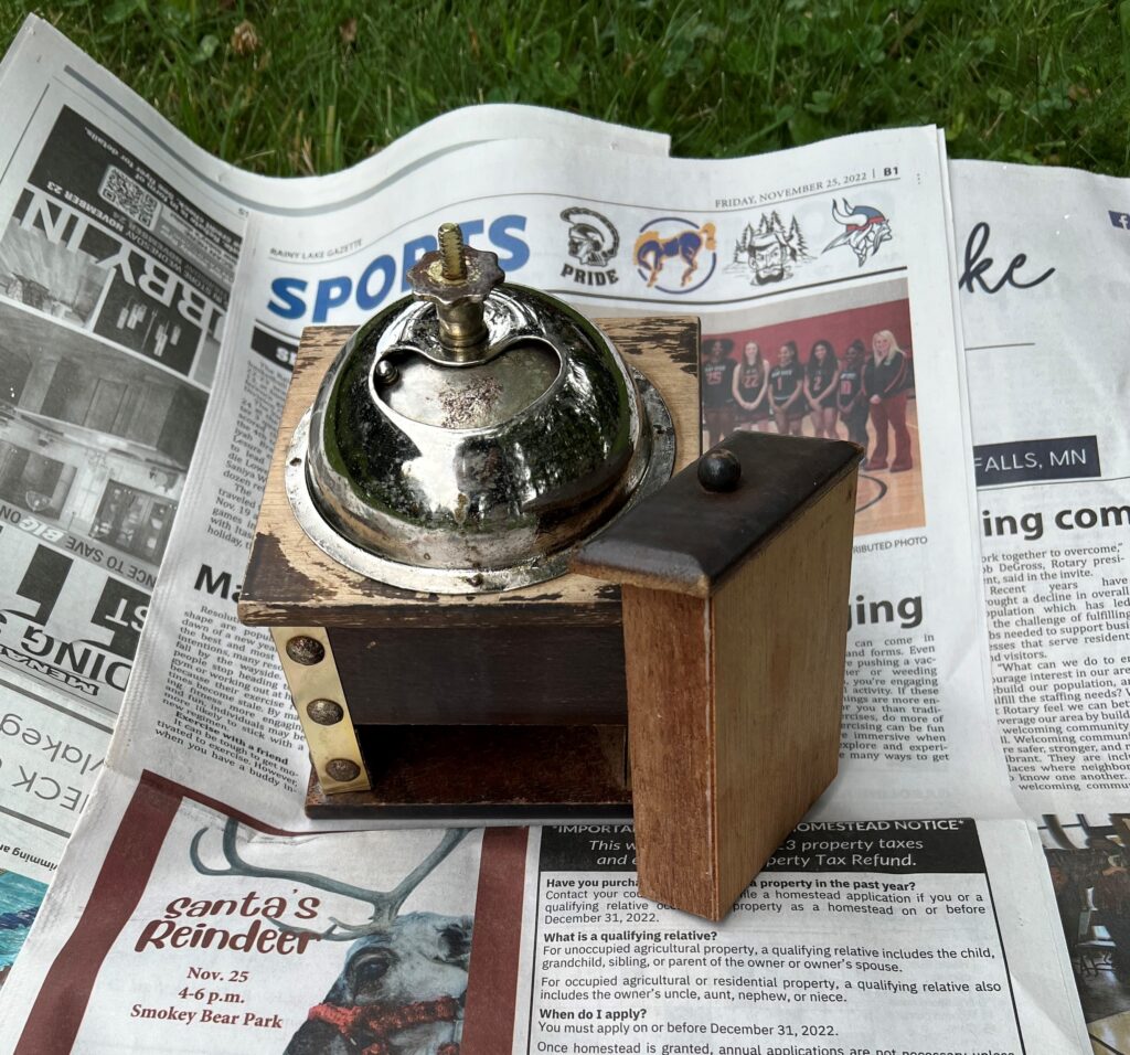 Coffee Grinder Paperweight
