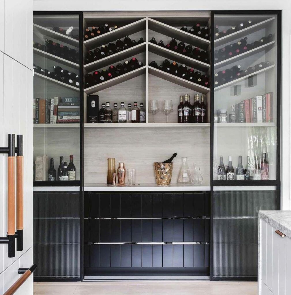Built In Wine Rack