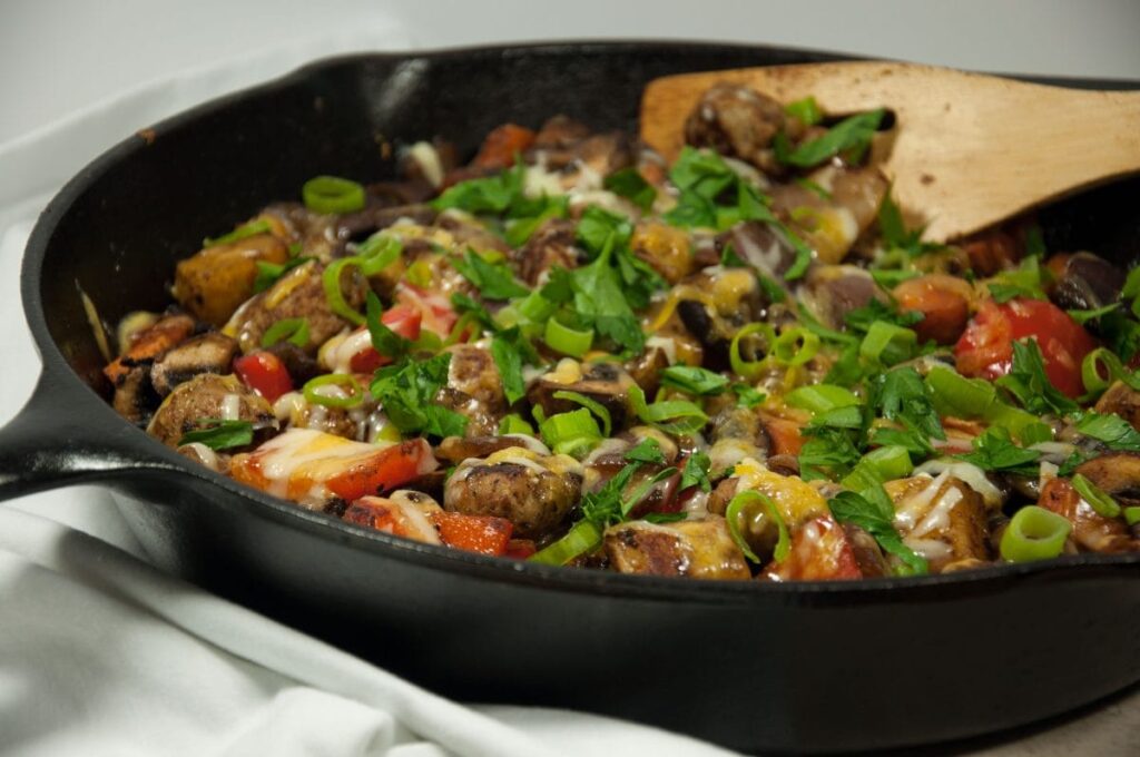 Cheesey Potato Skillet 48