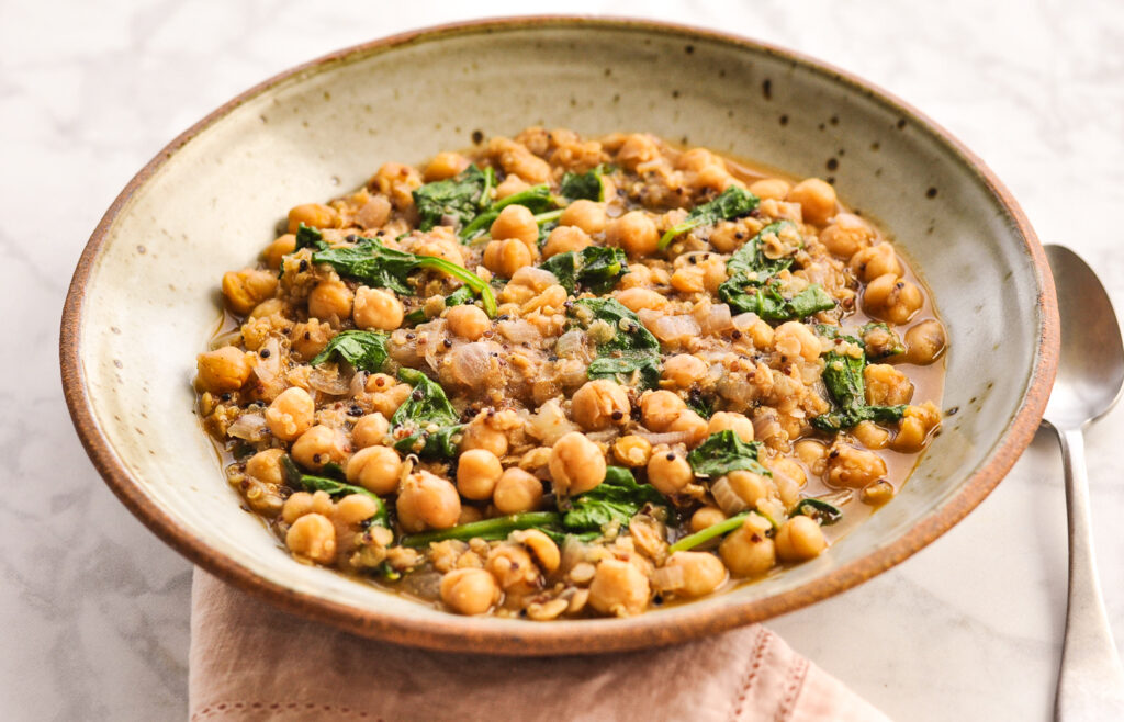 Chickpea Spinach Soup 1