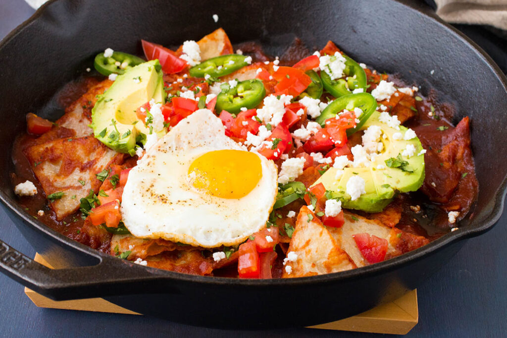 Chilaquiles Rojos With Ancho Chili Sauce Recipe4