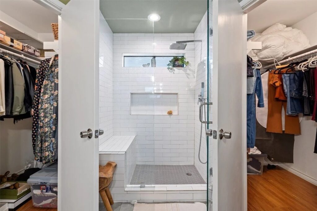 Showers in the Closet