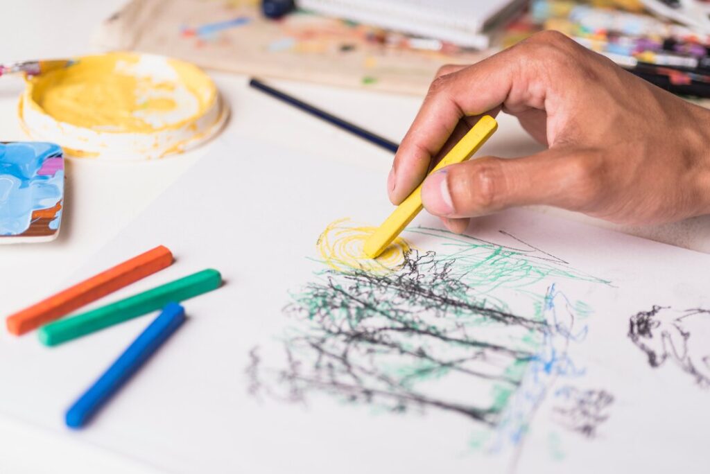 Drawing With Crayons