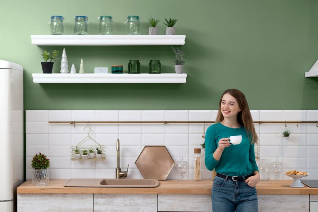 Floating Shelves Instead Of Upper Cabinets