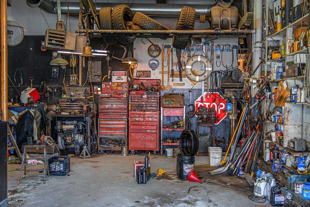 Garage Tools And Supplies