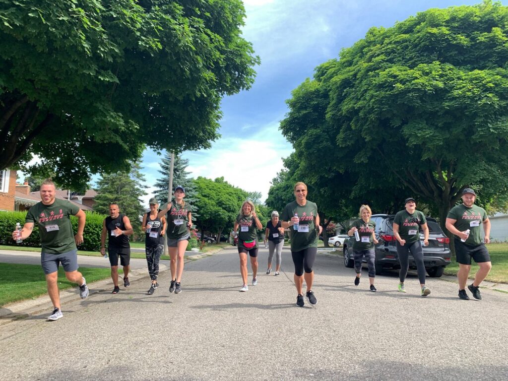 Give Space To Runners And Walkers