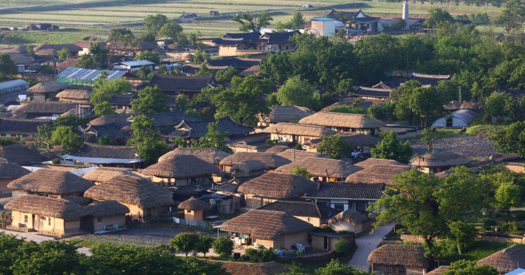 Hahoe Folk Village, South Korea