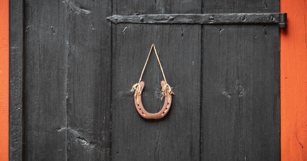 Hanging A Horseshoe Over The Door