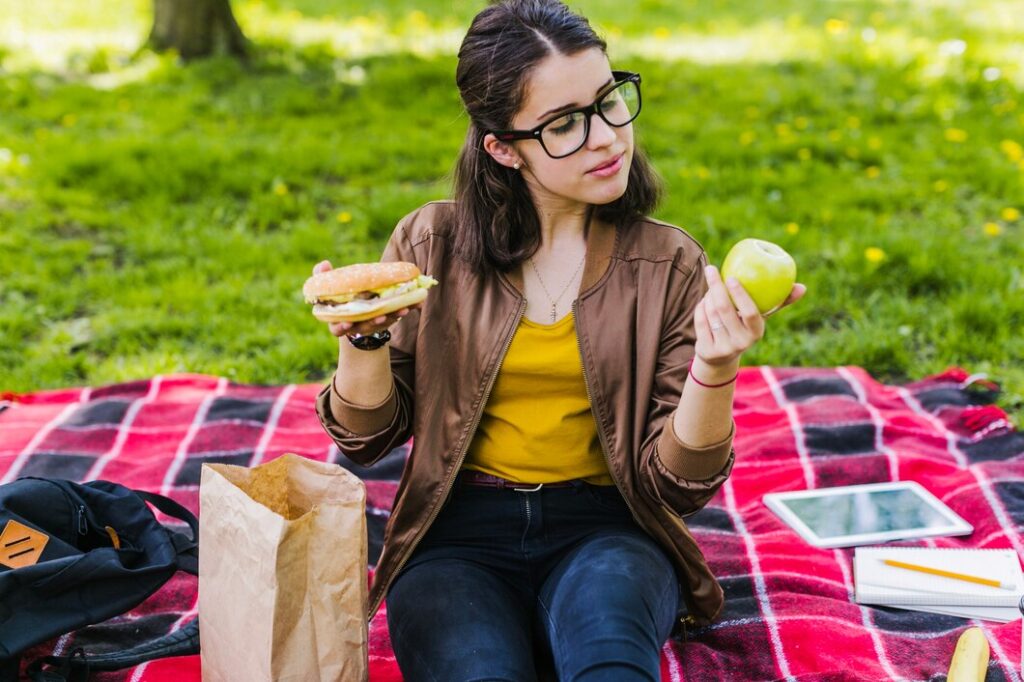 Having A Picnic