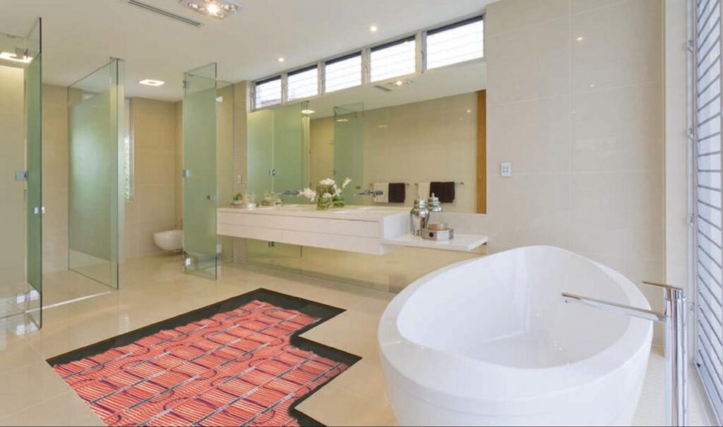 Heated Bathroom Floors