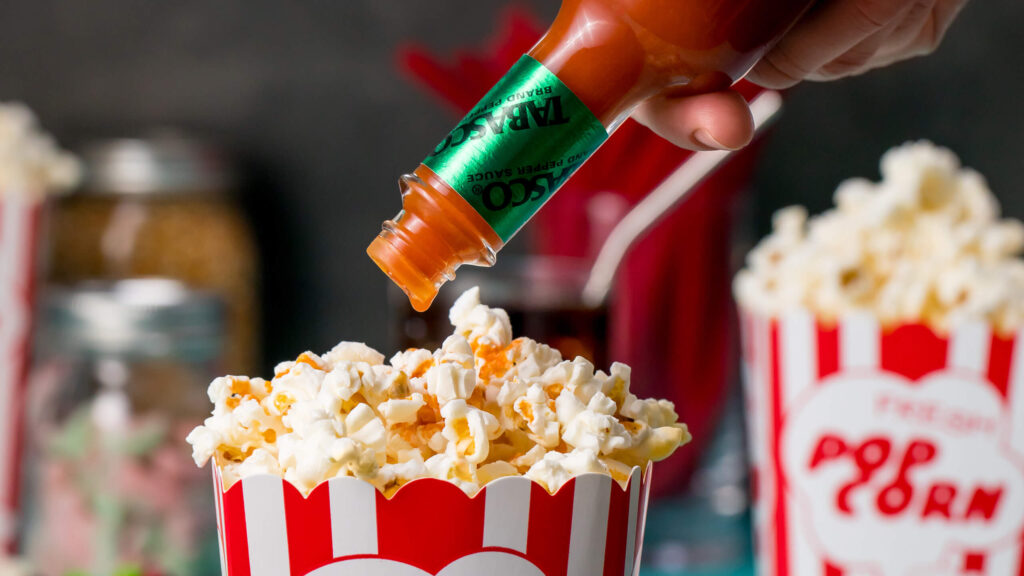 Hot Sauce Popcorn