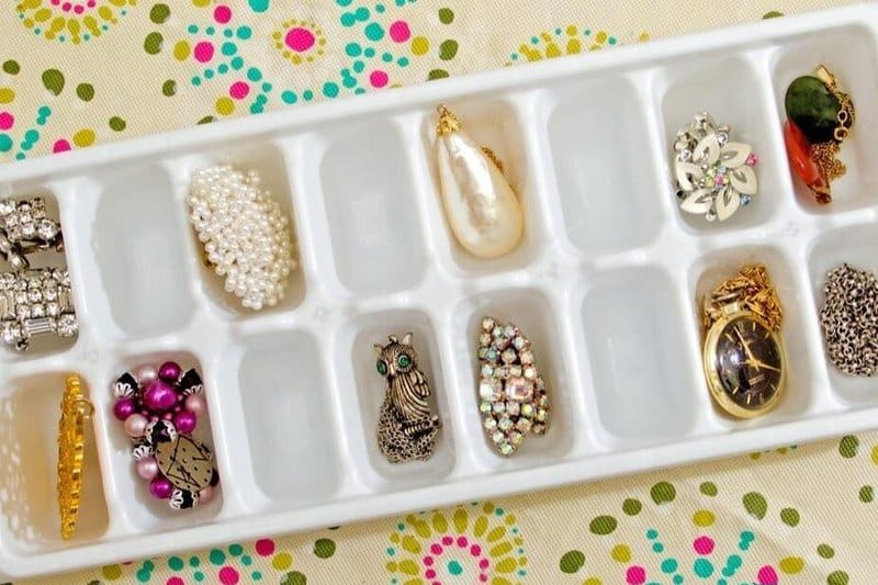 Ice Cube Trays (used For Storing Jewelry And Small Items)