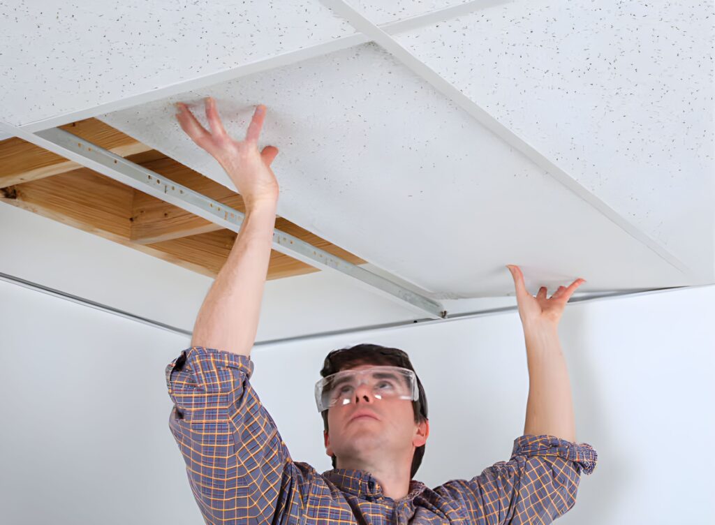 Insideafalseceilingtile