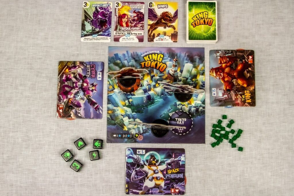 King Of Tokyo Board Game Overview
