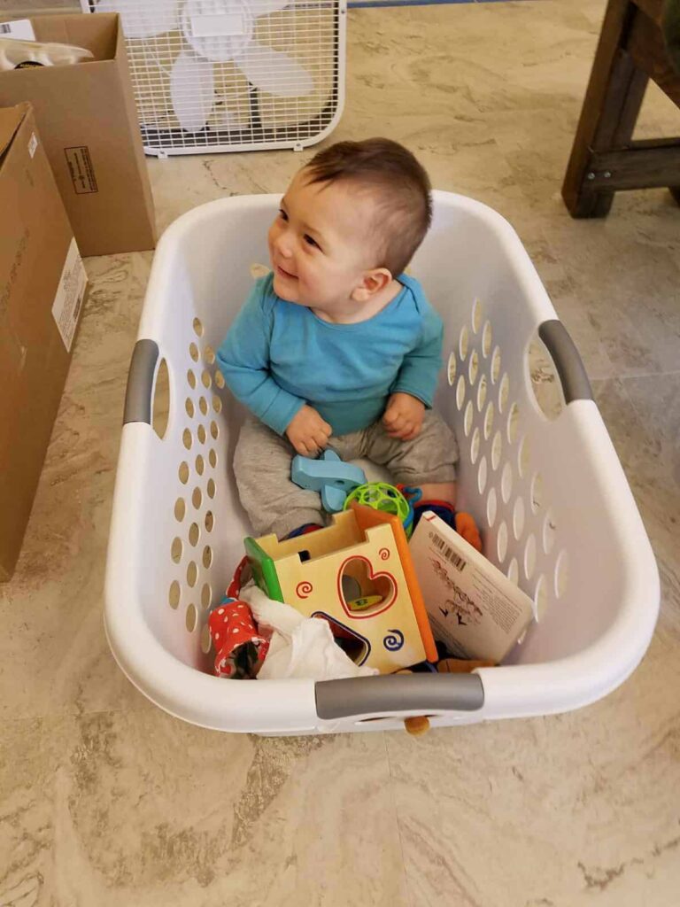 Laundry Baskets (used As Baby Playpens)