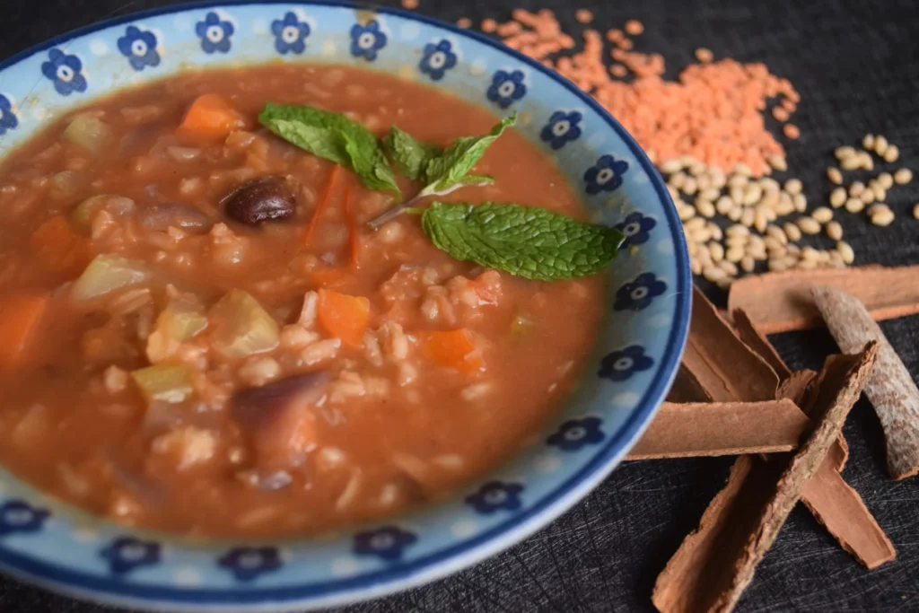 Lentil Tomato Barley Stew