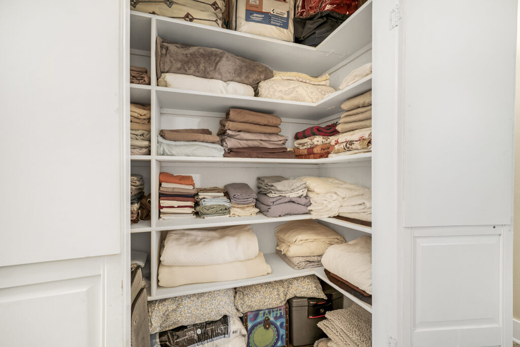 Linen Closet In Hallway