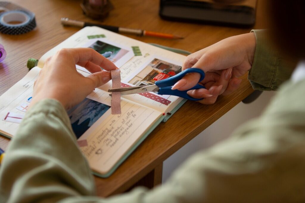 Making A Scrapbook