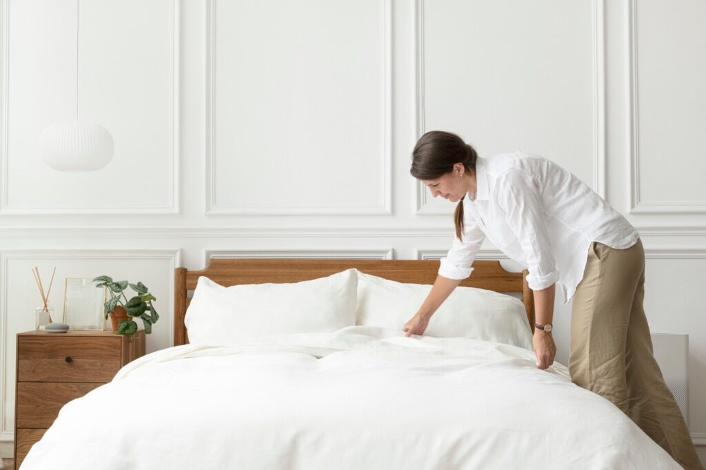 Making The Bed Every Morning