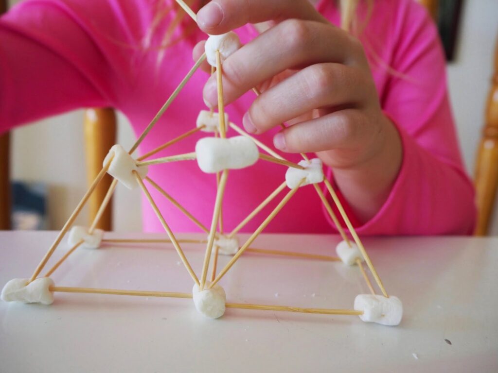 Marshmallow And Toothpick Towers