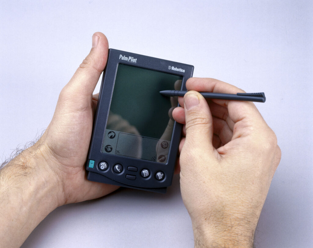 Palmpilot Palmtop Computer, C 1998.
