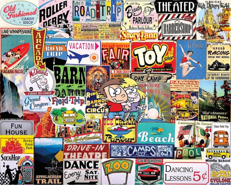 Puzzle From Old Magazines