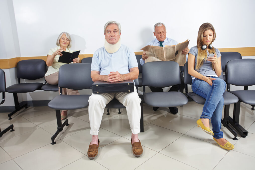 Respect Personal Space In Waiting Rooms