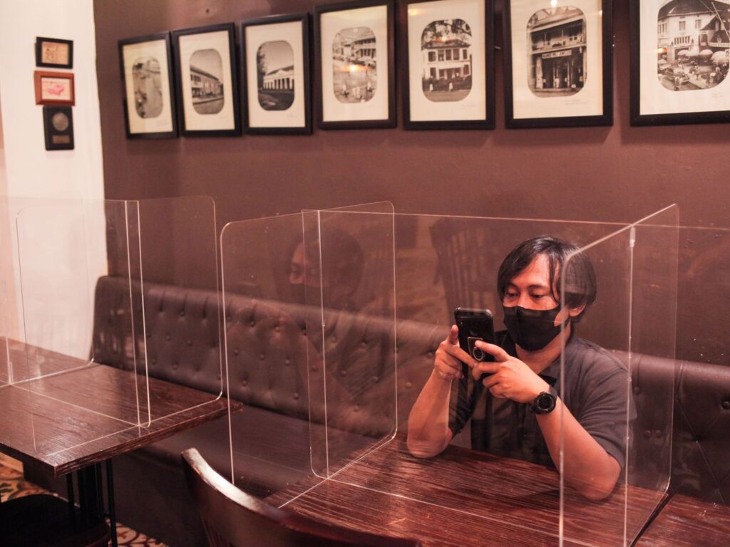 Respect The Invisible Table Barrier At Restaurants
