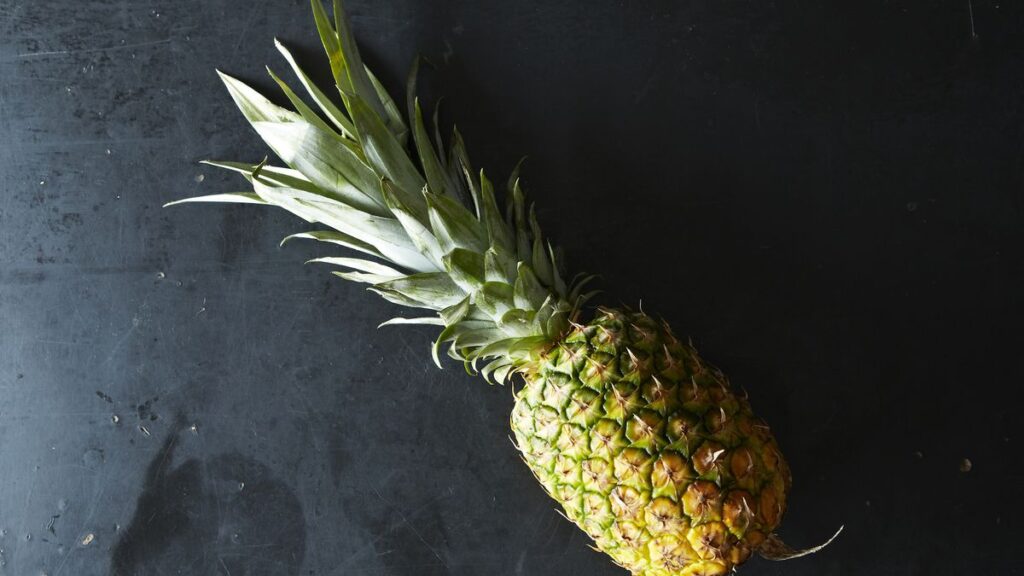 Rolling A Pineapple Inside