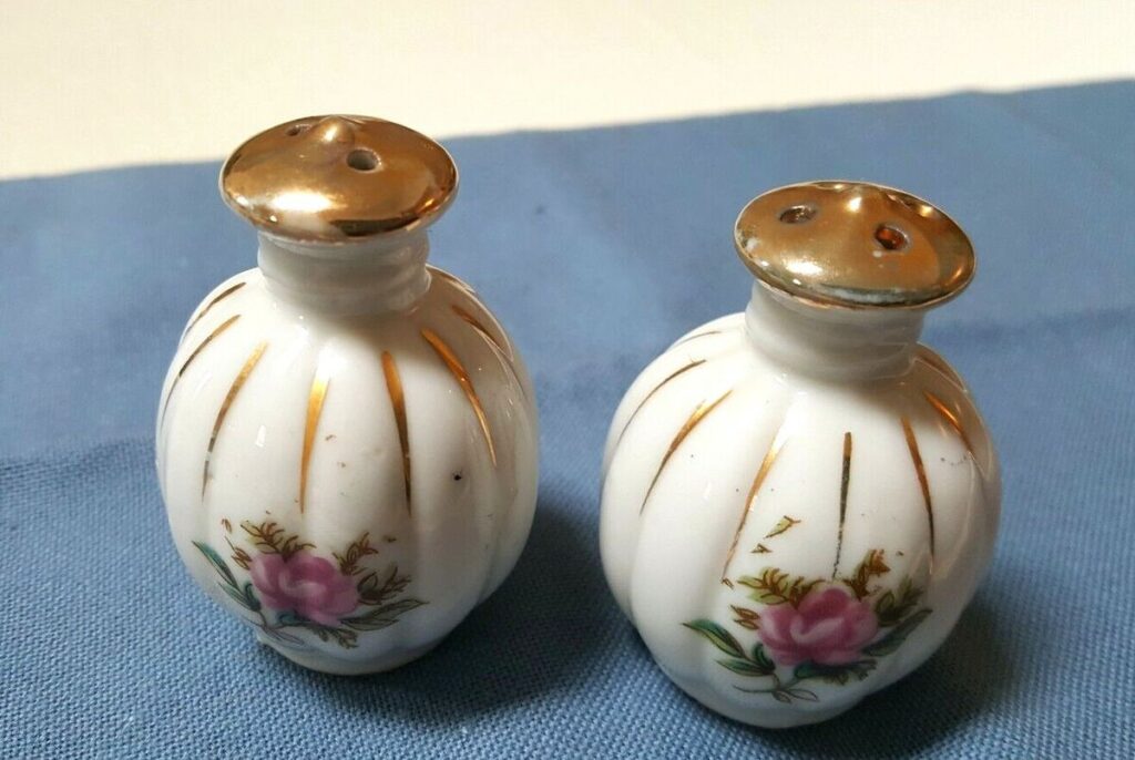 Salt Shakers (used As Perfume Bottles)