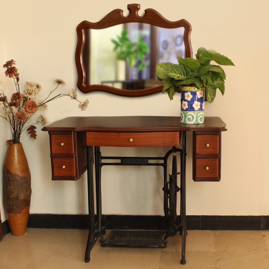 Sewing Machine Console Table