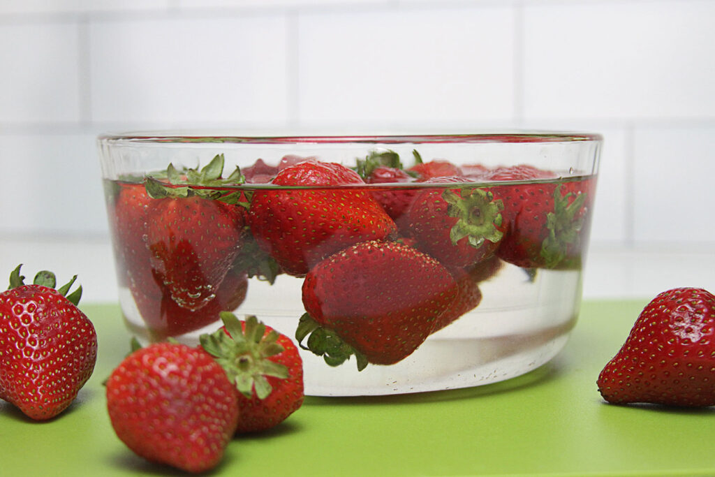 Strawberries Vinegar