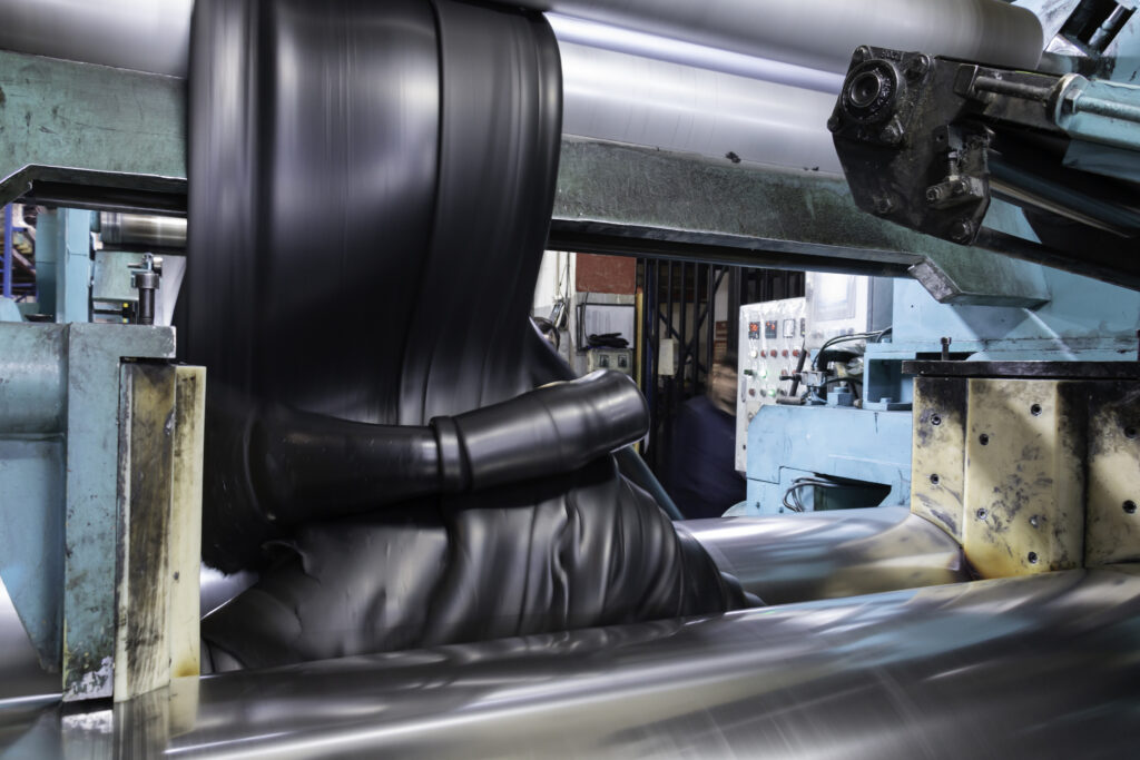 Rubber Compound Is Being Prepared At The Rubber Factory, Rubber Mixing