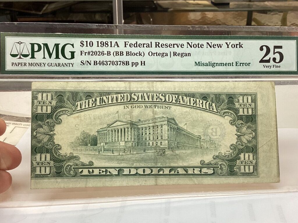 The 1980 $10 Bill (usa)