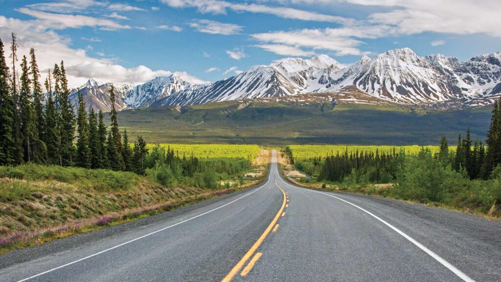 The Alaska Highway (canada To Alaska, Usa)